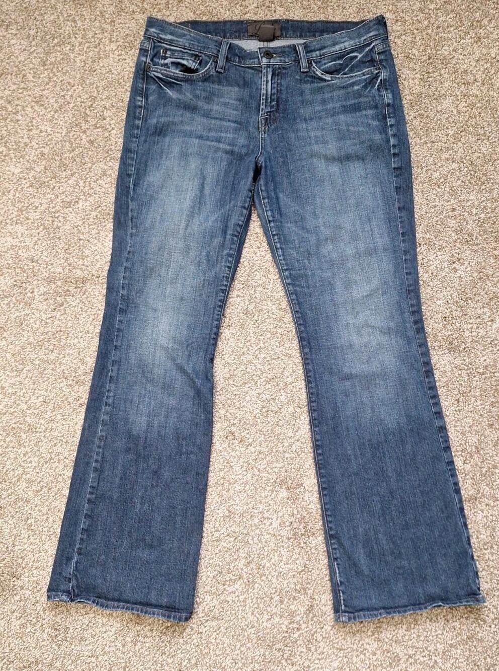 Lucky Brand Womens Blue Denim Sweet'N Low Medium Wash Bootcut Jeans Size 14/32
